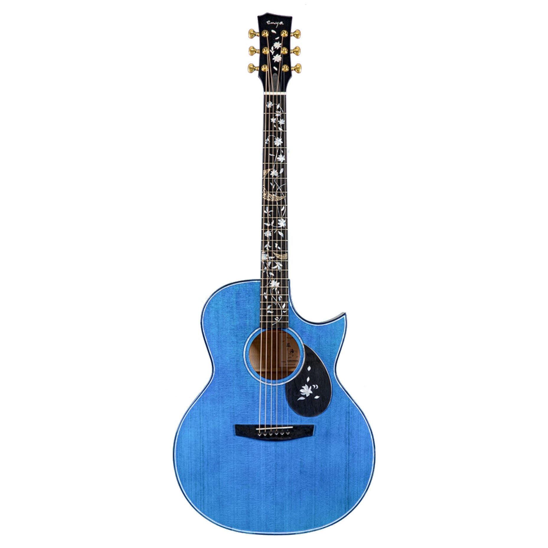 Đàn Guitar Enya Flowers Ocean Standard AJ - Blue