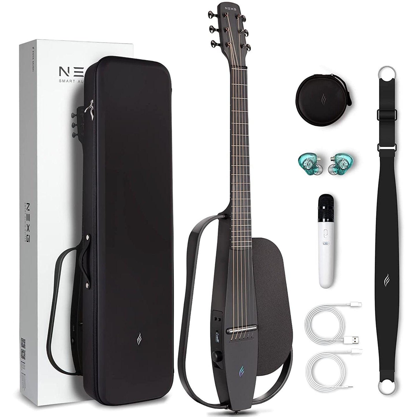 Đàn Guitar Enya Nexg 1 Deluxe - Black