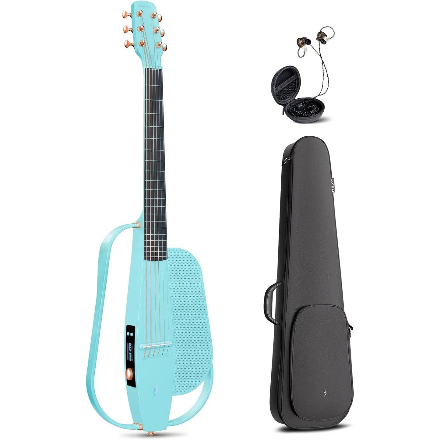 Đàn Guitar Enya Nexg 2 Silent - Light Blue