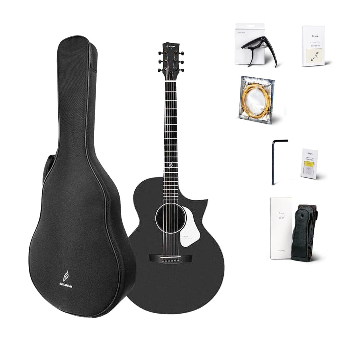 Đàn Guitar Enya Nova G - Black