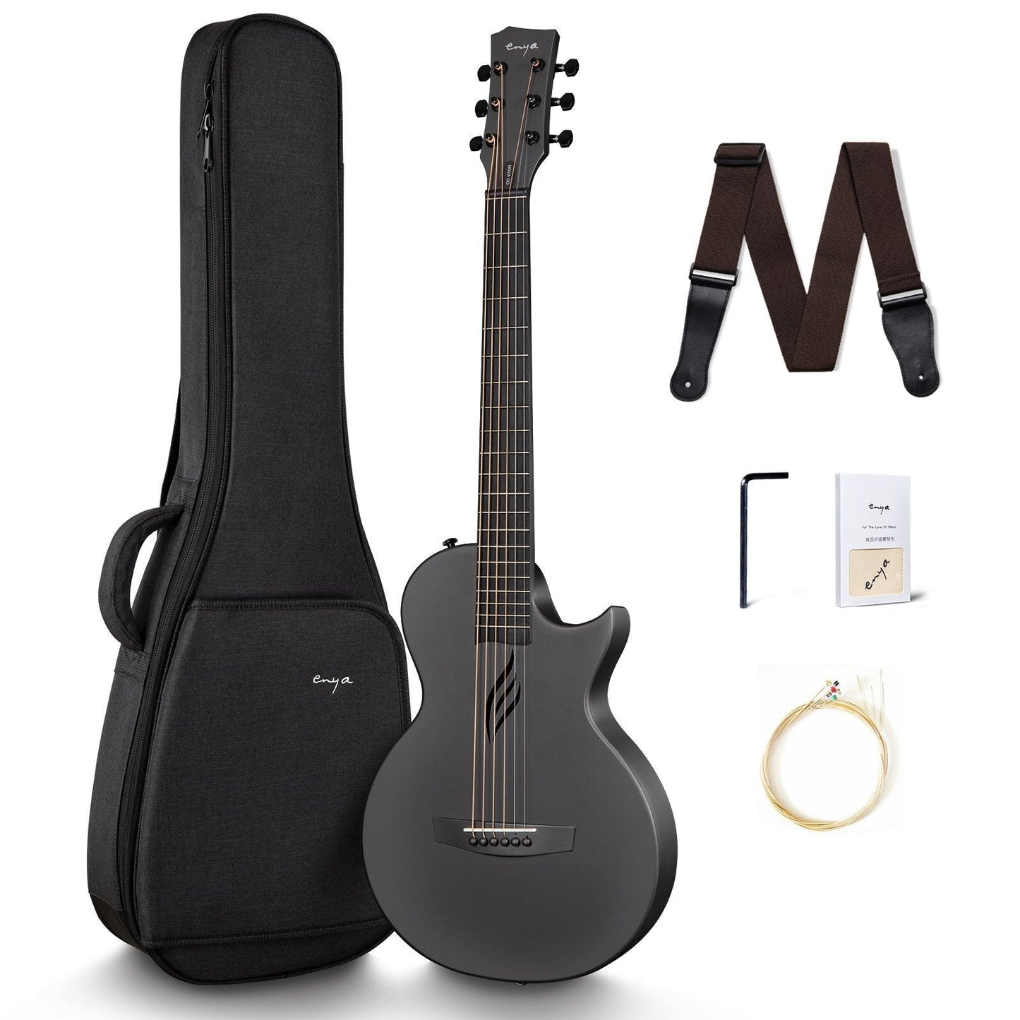 Đàn Guitar Enya Nova Go - Black