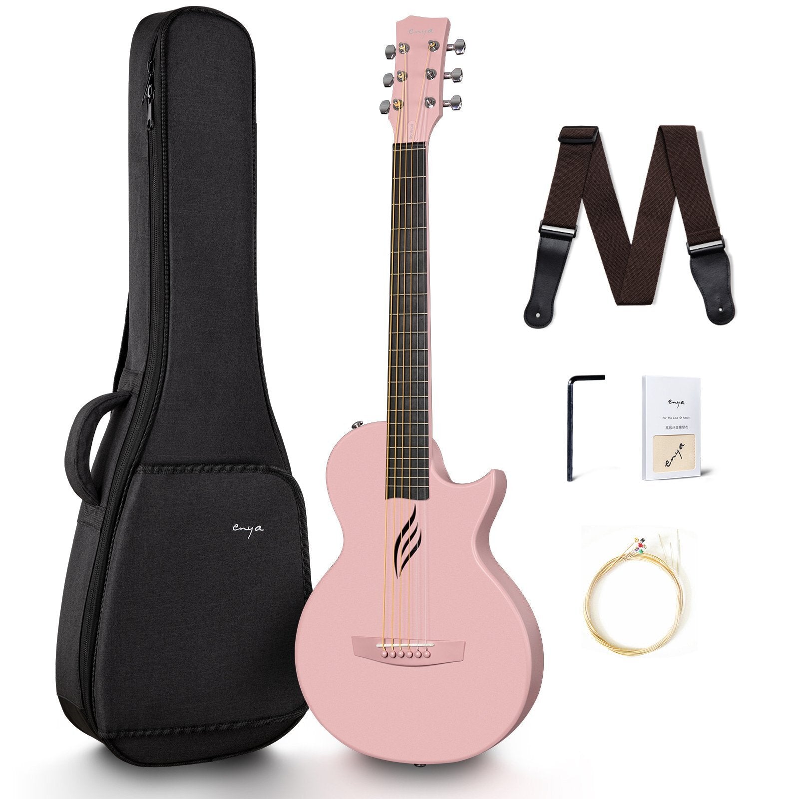 Đàn Guitar Enya Nova Go - Pink