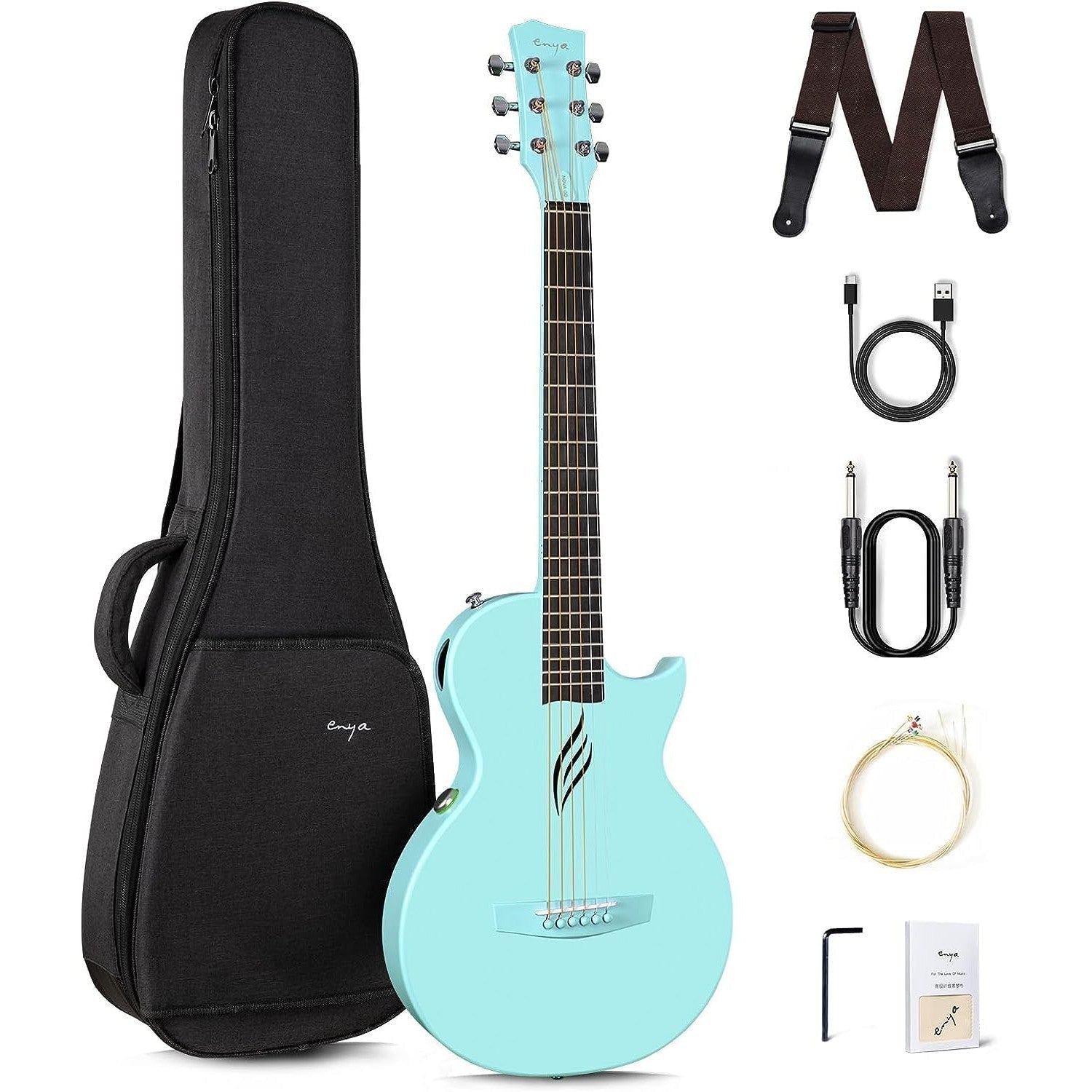 Đàn Guitar Enya Nova Go SP1 AcousticPlus - Blue