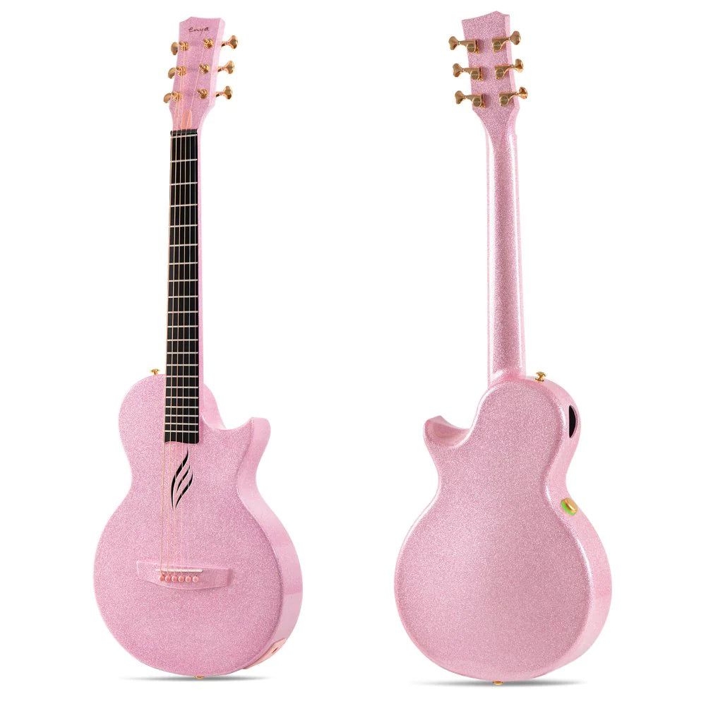 Đàn Guitar Enya Nova Go SP1 AcousticPlus - Sparkle Pink