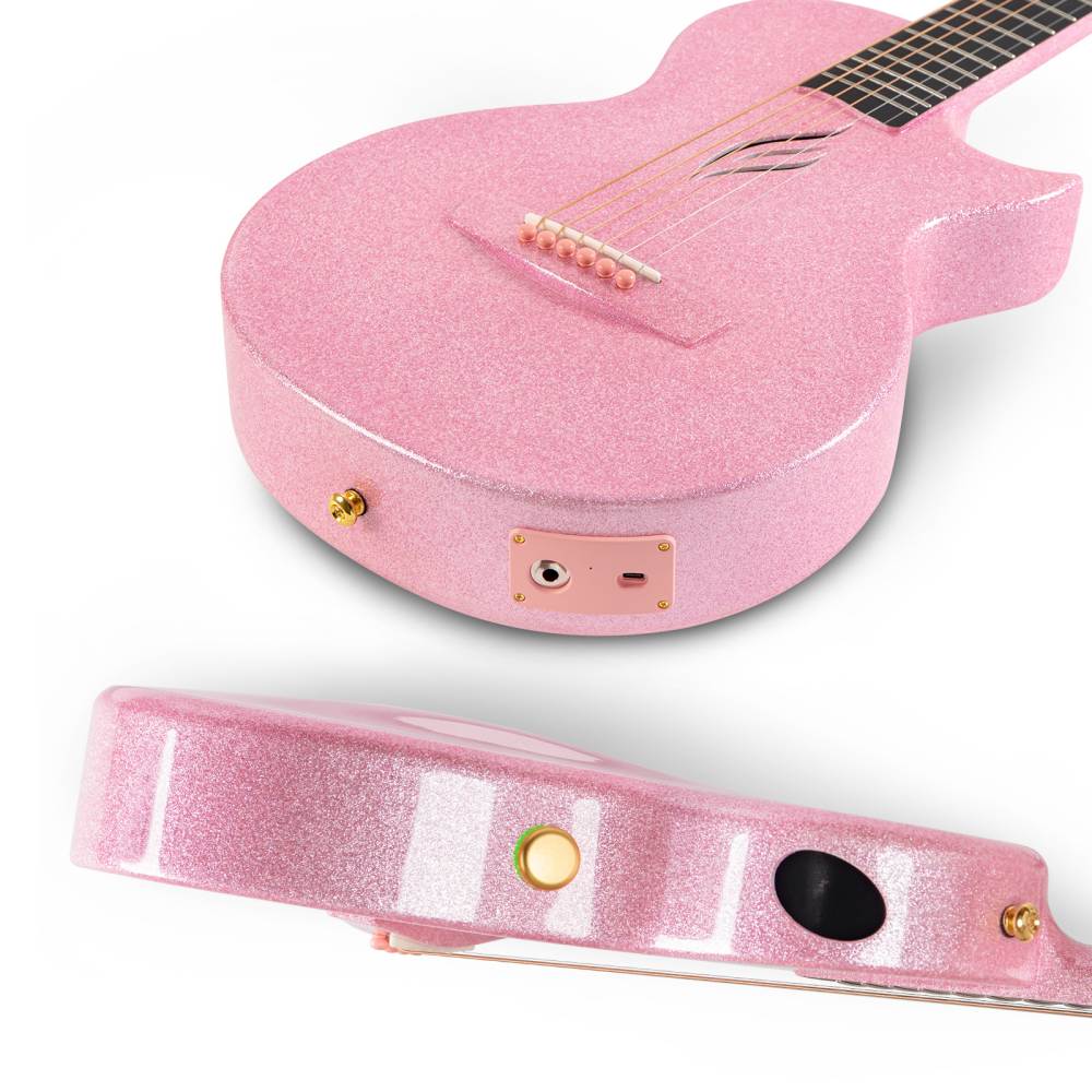 Đàn Guitar Enya Nova Go SP1 AcousticPlus - Sparkle Pink