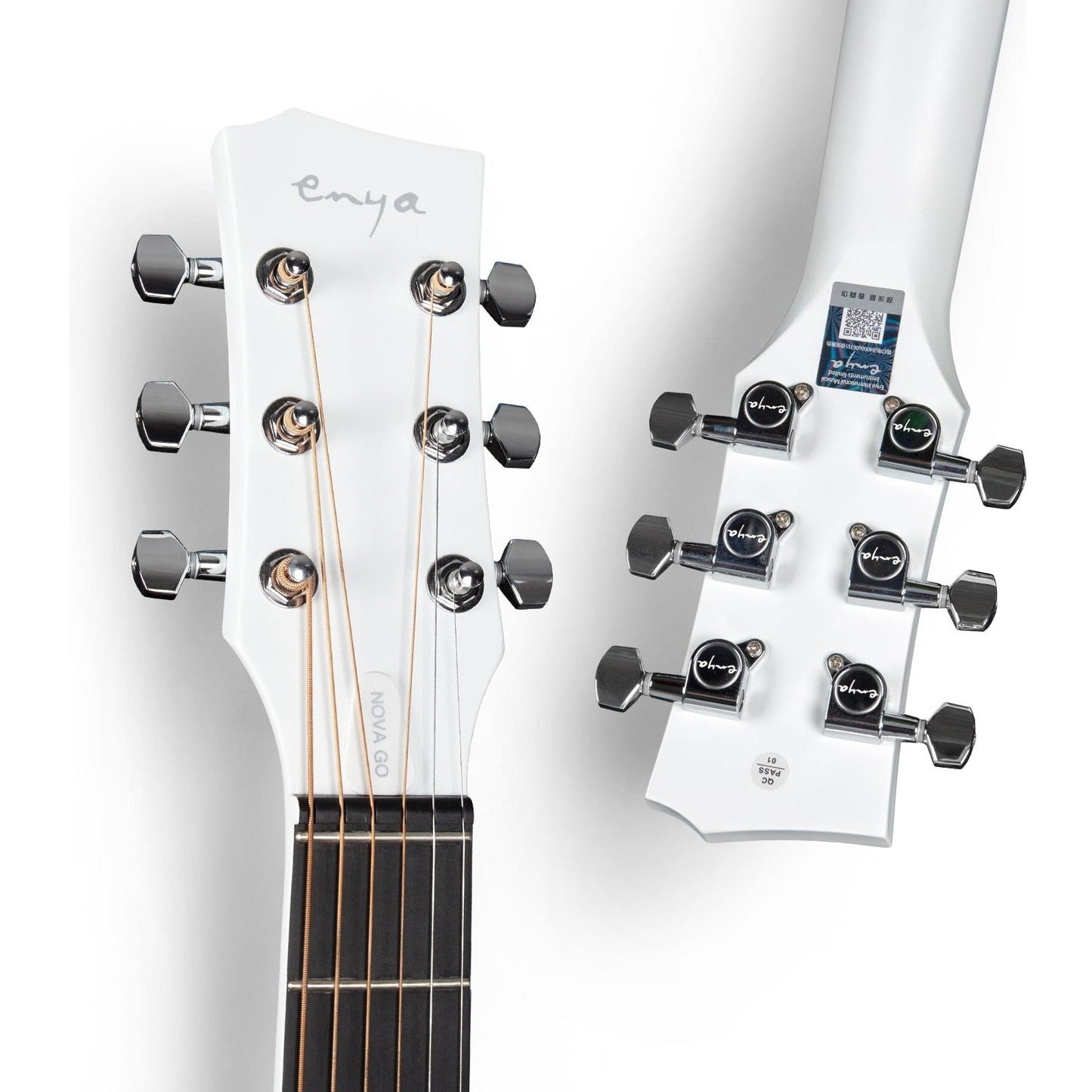 Đàn Guitar Enya Nova Go SP1 AcousticPlus - White