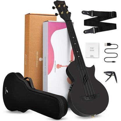 Đàn Ukulele Enya Nova U EQ AcousticPlus - Black