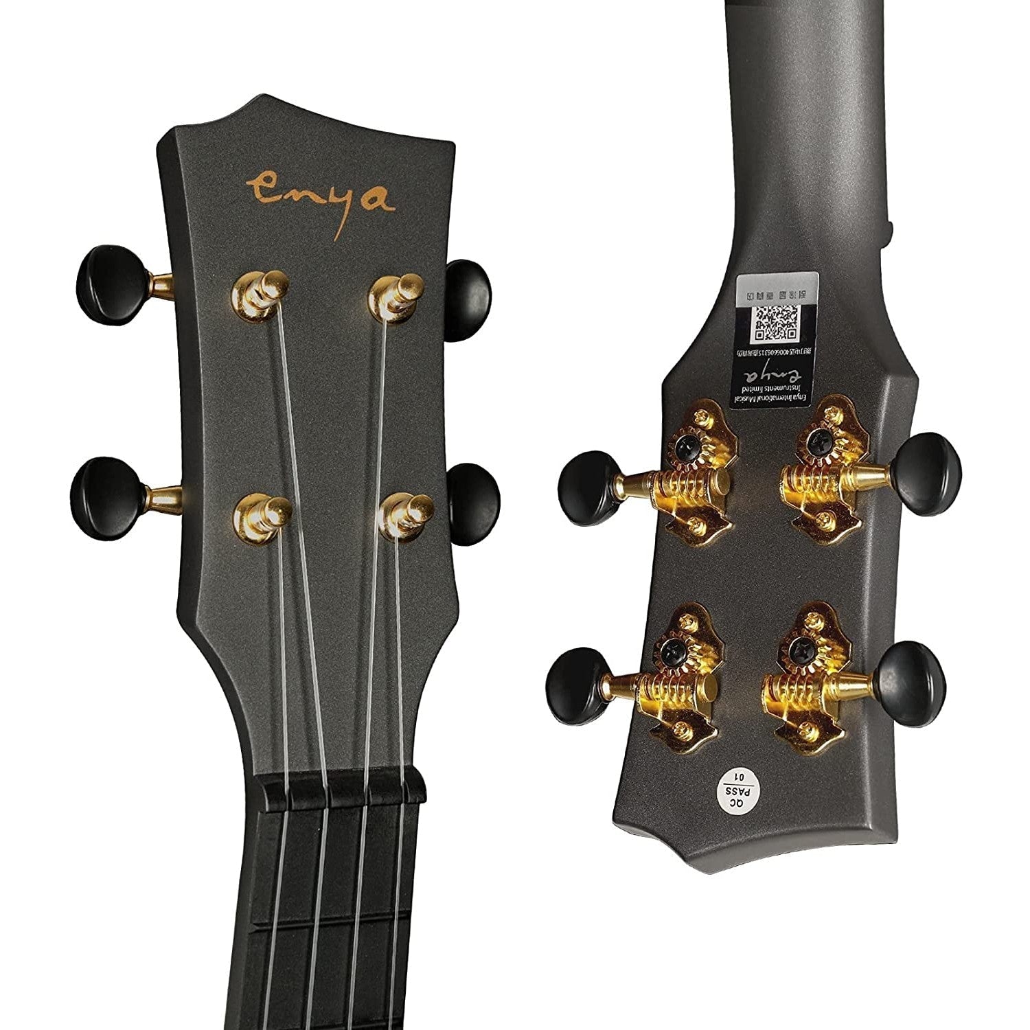 Đàn Ukulele Enya Nova U EQ AcousticPlus - Black