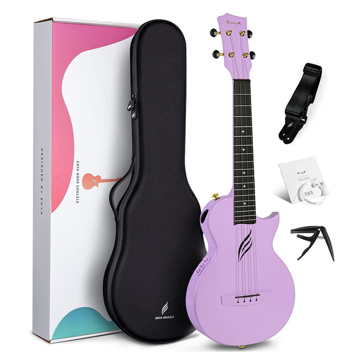 Đàn Ukulele Enya Nova U Pro EQ AcousticPlus - Purple