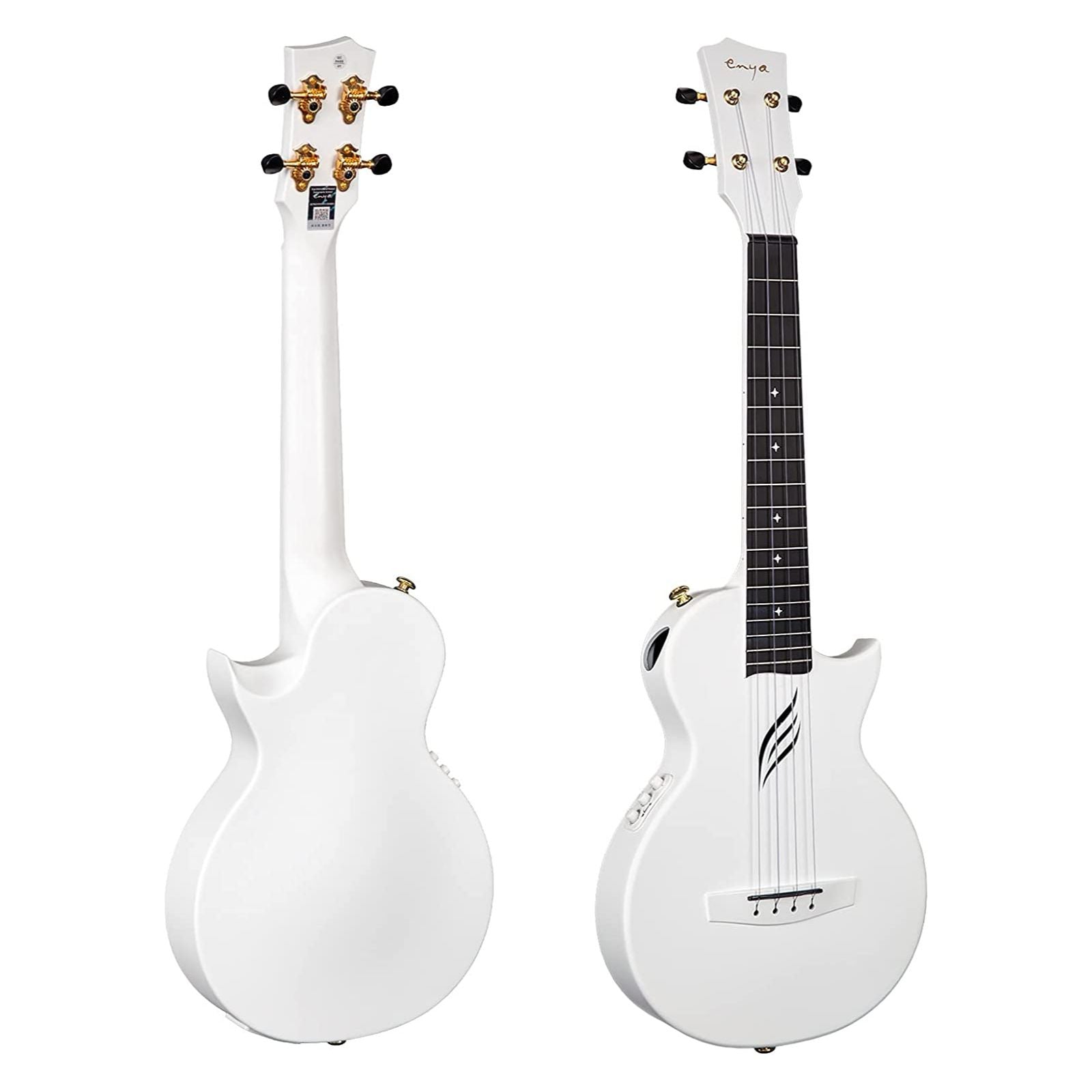 Đàn Ukulele Enya Nova U Pro EQ AcousticPlus - White