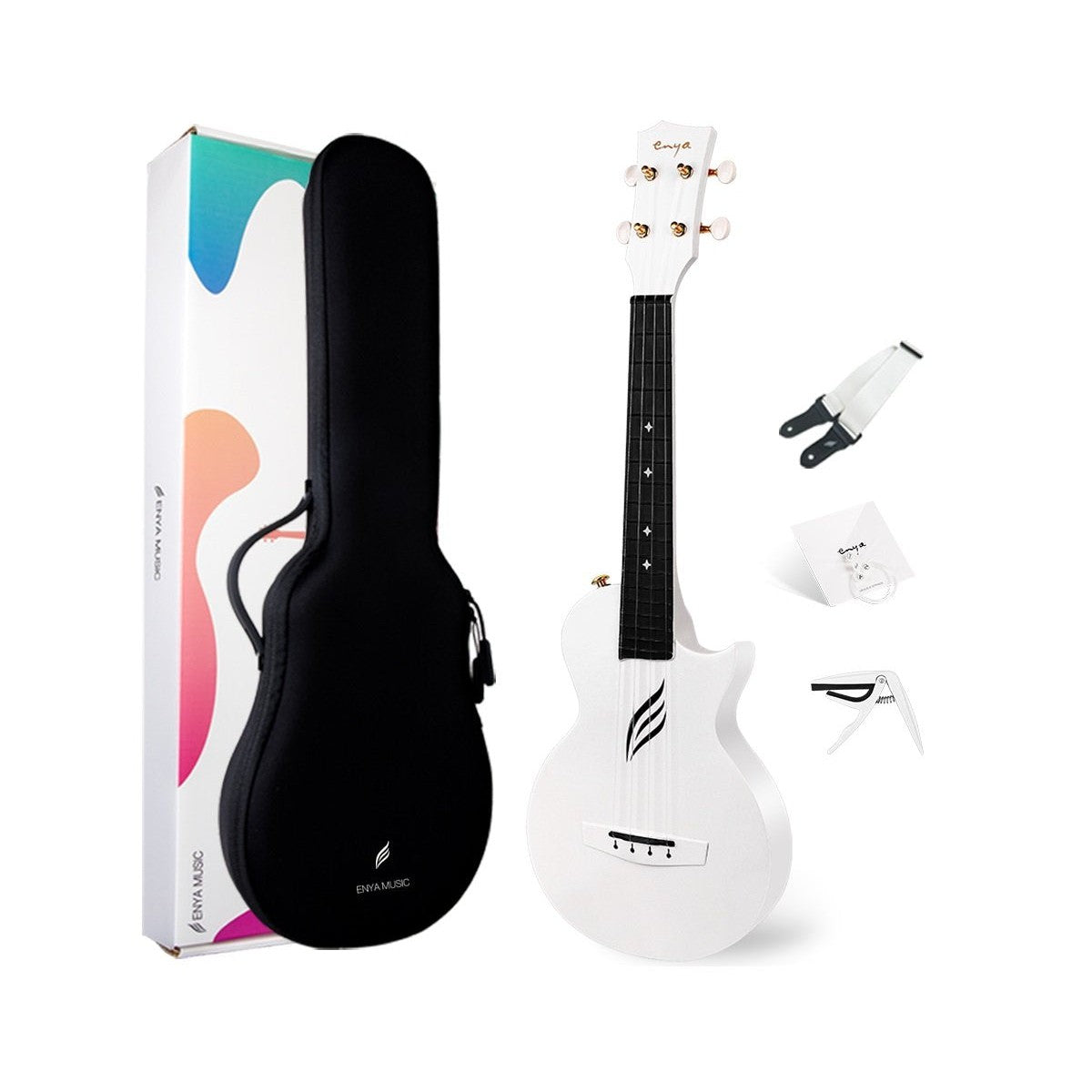 Đàn Ukulele Enya Nova U - White